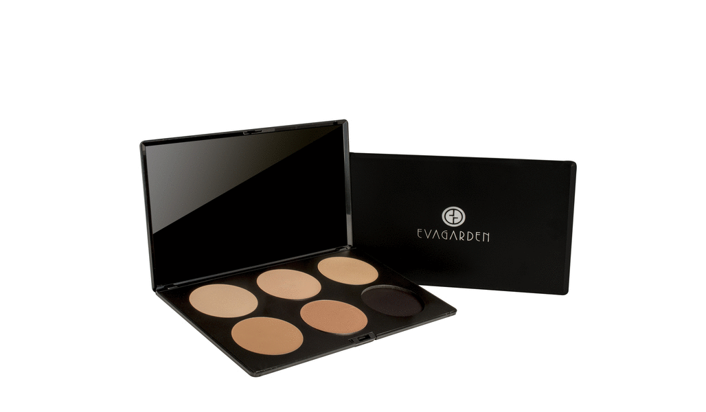 باليت بودرة مضغوطة وبرونزر